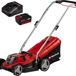 Cortacésped con batería y cargador 18V GE-CM 18/33 Li Einhell