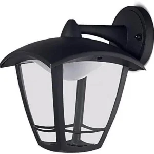Aplique exterior pared decorativo con 4 caras Led 8W 640LM IP44 Luceco LEXCL4T6B4-01