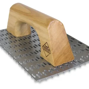Rascador Rubi 250x144 mm con mango de madera
