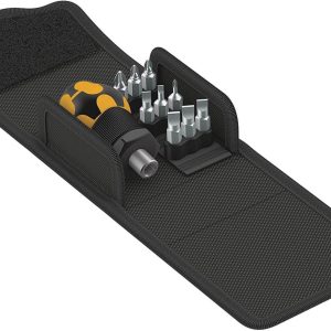 Juego 9 puntas 25mm con porta-puntas Wera Kraftform Kompakt Stubby ESD 1 ref.057472