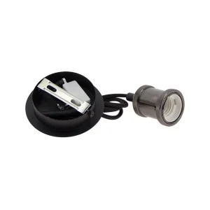 Porta Bombilla Casquillo E27 Acabado Silver Xanlite