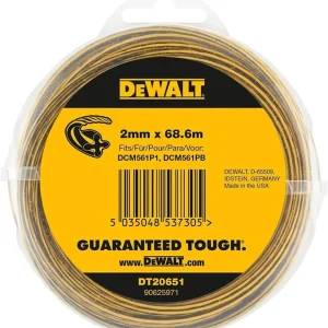 Recambio Hilo Desbrozadora 2mm x 68.6m Dewalt DT20651