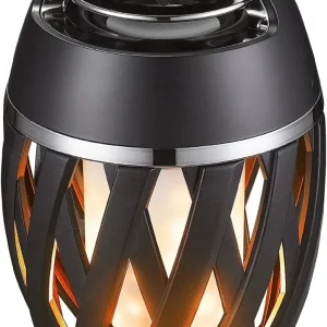 Antorcha LED Decorativa con Altavoz Inalámbrico IP65 Luceco LEXFLAMESPBK