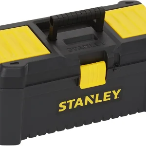 Caja de herramientas de plástico Stanley 16"/40cm con cierre de plástico STST1-75517