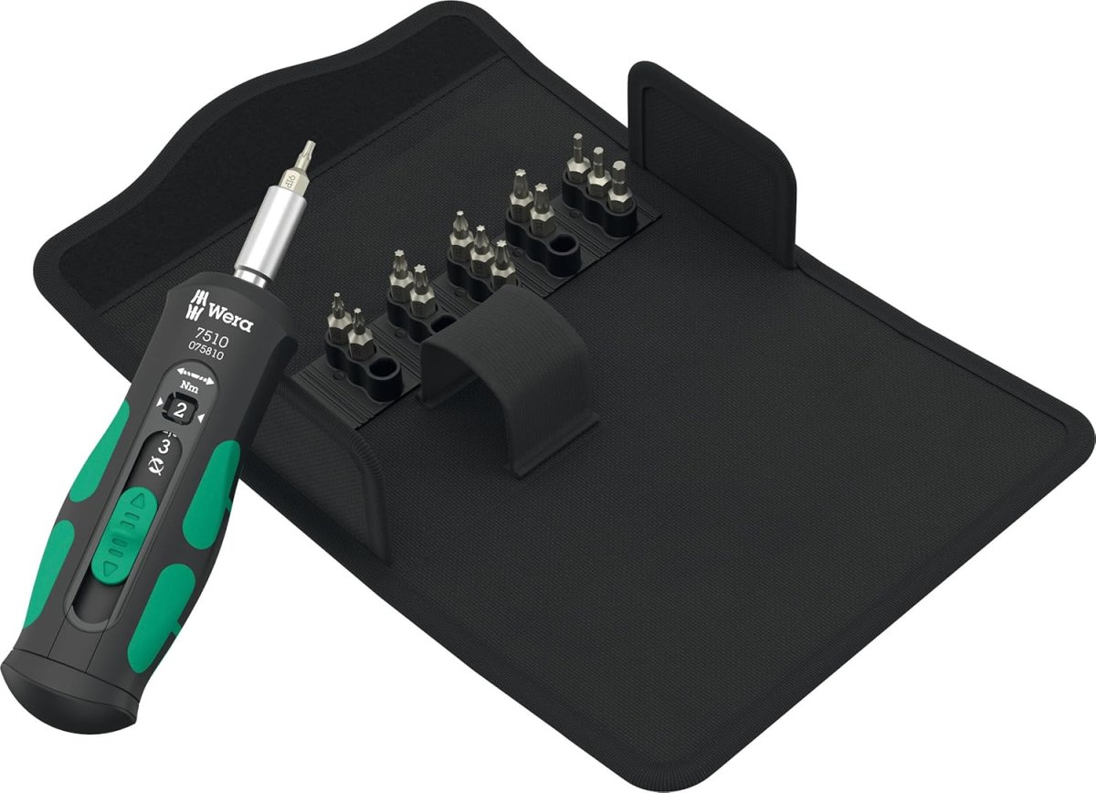 Juego de herramientas de 14 piezas para plaquitas de torneado Safe-Torque Speed Wera 7510/14 - Imagen 2