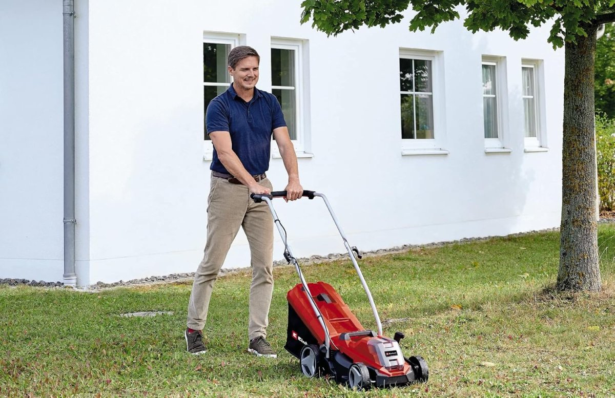 Cortacésped con batería y cargador 18V GE-CM 18/33 Li Einhell - Imagen 3