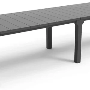 Mesa de jardín extensible Julie Doble Keter