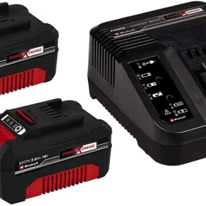 Set 2 baterías y cargador 18V 3,0Ah Einhell PXC Starter Kit 4512083