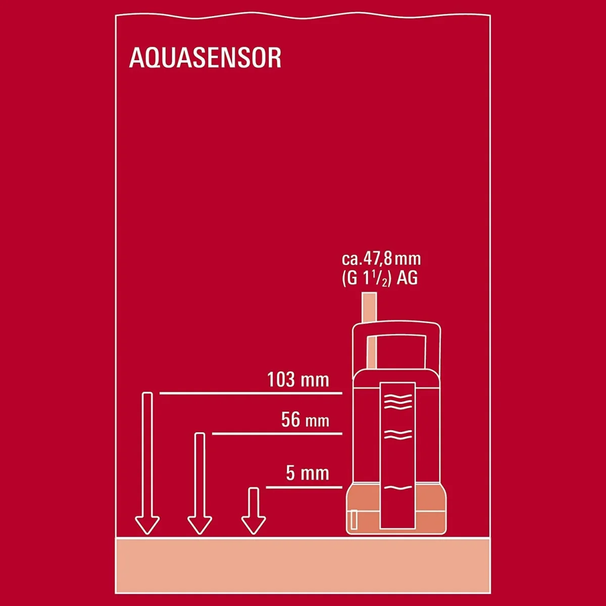 Bomba de Aguas limpias Automática 430W 9.000L/h Einhell GE-SP 4390 N-A LL ECO - Imagen 7
