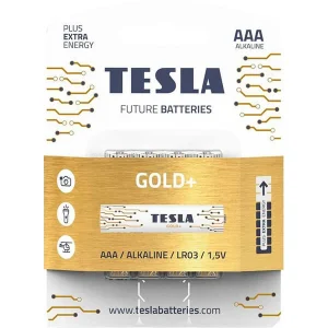 Blister 4 pilas Tesla AAA GOLD+ LR03