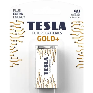 Blister 1 pila Tesla 9V GOLD+ 6LR61