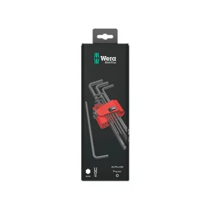 Juego de 9 llaves allen BlackLaser Wera 073596