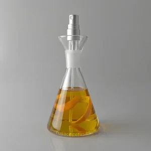 Aceitera de vidrio soplado Cónica Spray 250 ml
