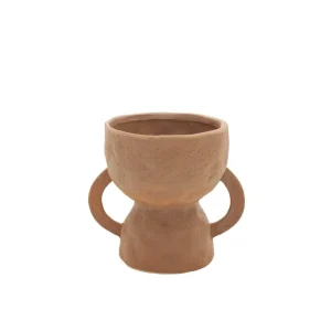 Jarrón de cerámica marrón trofeo Migori Andrea House