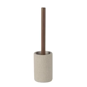 Escobilla poliresina con textura Ø9x36cm Andrea House