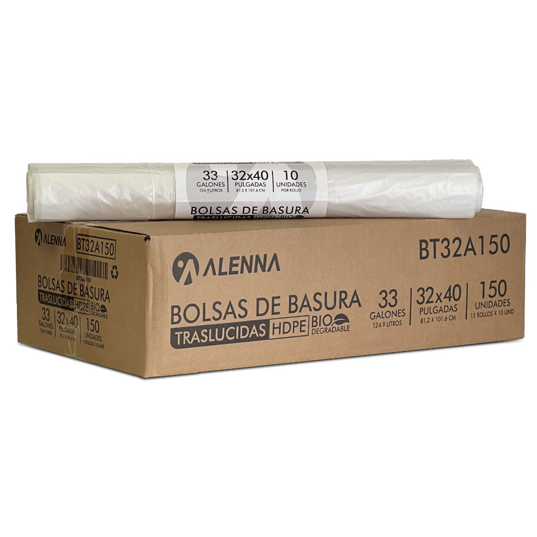 Bolsas de Basura Extra Fuertes Transparentes 32×40 - Imagen 4