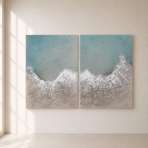 Cuadro Cala Galdana Díptico