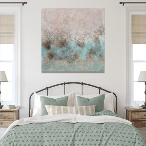 Coral Turquesa 120X120CM-PIEZA UNICA