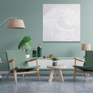 Cuadro Mundaka 120X120- Pieza Única