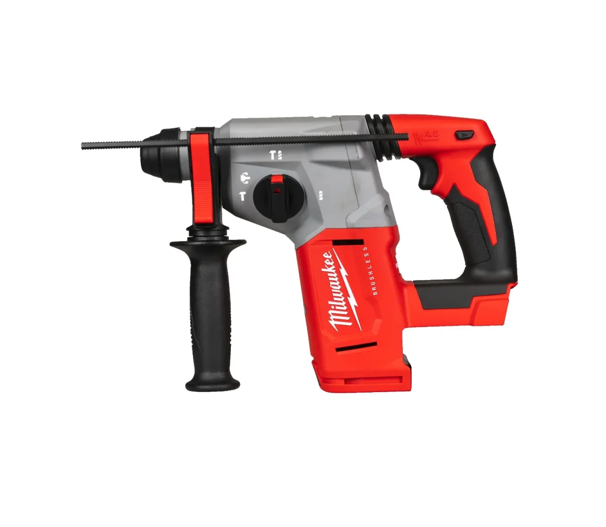 Powerpack Martillo + Taladro + Amoladora + Atornillador Impacto + 3bat 5Ah + Cargador + Baúl Milwaukee - Imagen 3