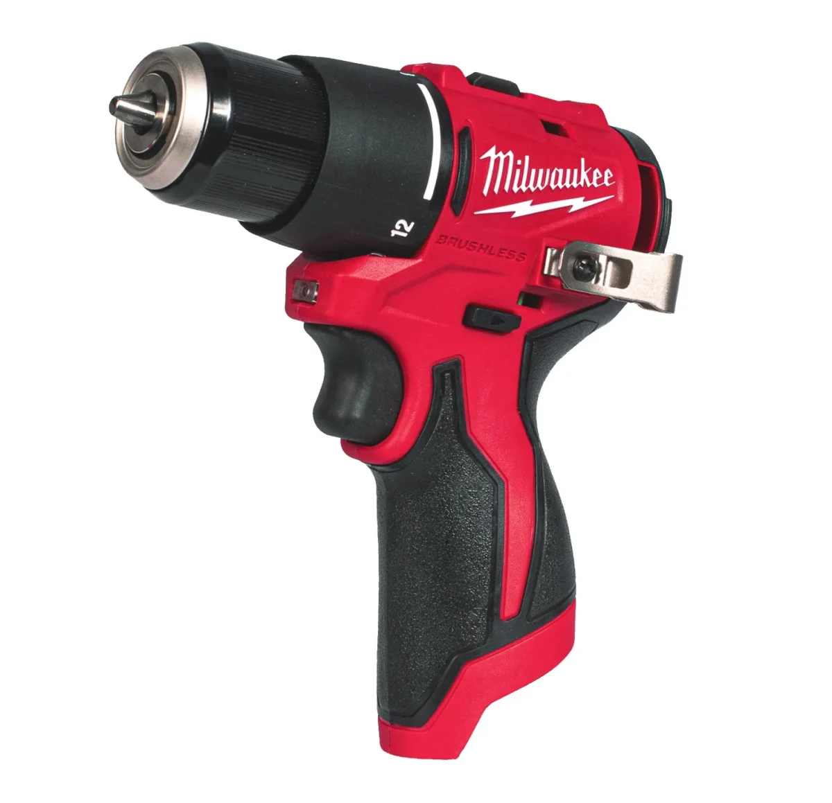Taladro percutor subcompacto M12 + Batería 2Ah + Cargador + Maletín Milwaukee M12 BLPDRC-202C - Imagen 9