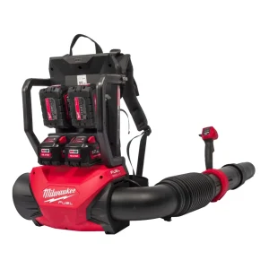 Soplador de mochila M18 Fuel + 4bat + Cargador Multipuerto Milwaukee M18 F2BPB-124
