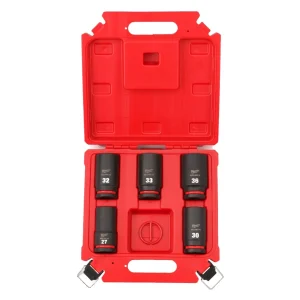 Juego de 5 vasos de impacto 3/4" Shockwave Impact Duty Milwaukee