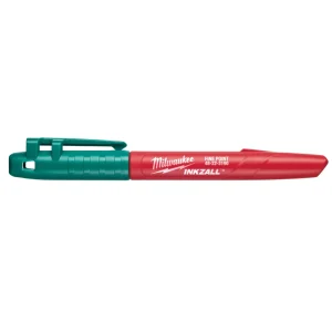 Marcador punta fina Verde INKZALL Milwaukee