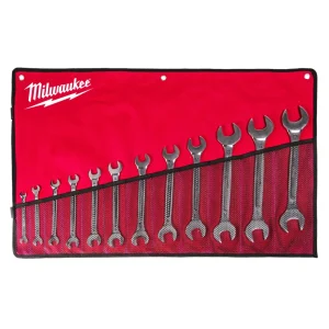 Juego de llaves de doble boca 12pcs Milwaukee