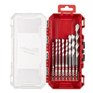 Estuche Brocas Multimaterial 8pcs 2ª Generación Milwaukee