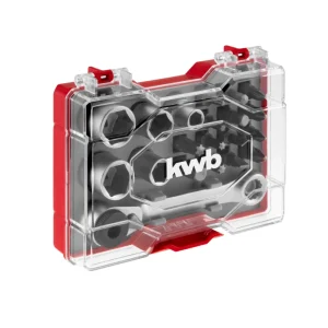 Juego de 20 puntas de atornillar y vasos de impacto KWB 49118584