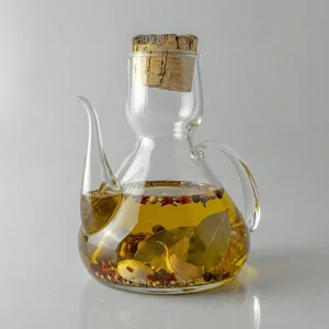 Aceitera de vidrio soplado Clásica