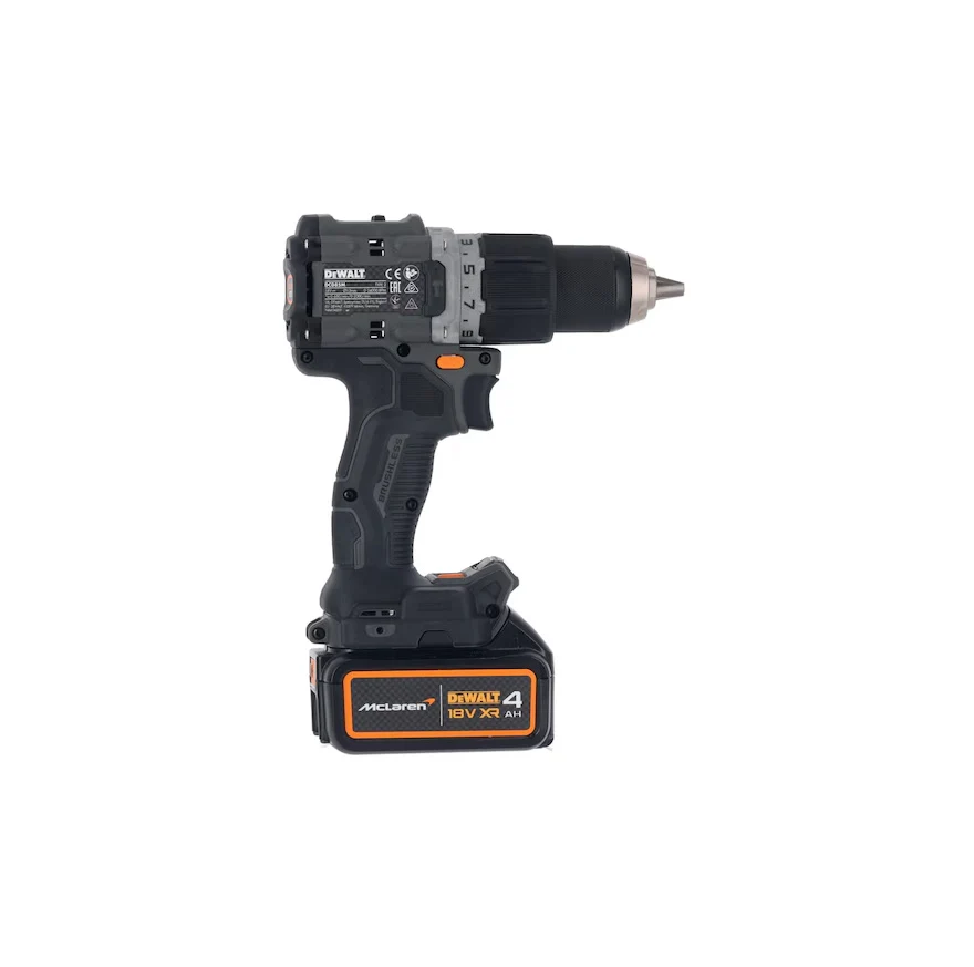 Taladro percutor McLaren 18V 90Nm 13mm con 2 baterías 4Ah + Maletín Dewalt DCD85MM2T - Imagen 6