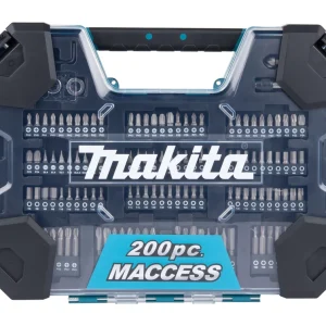 Estuche de brocas y puntas de atornillar Maccess (200 uds) E-22610 Makita