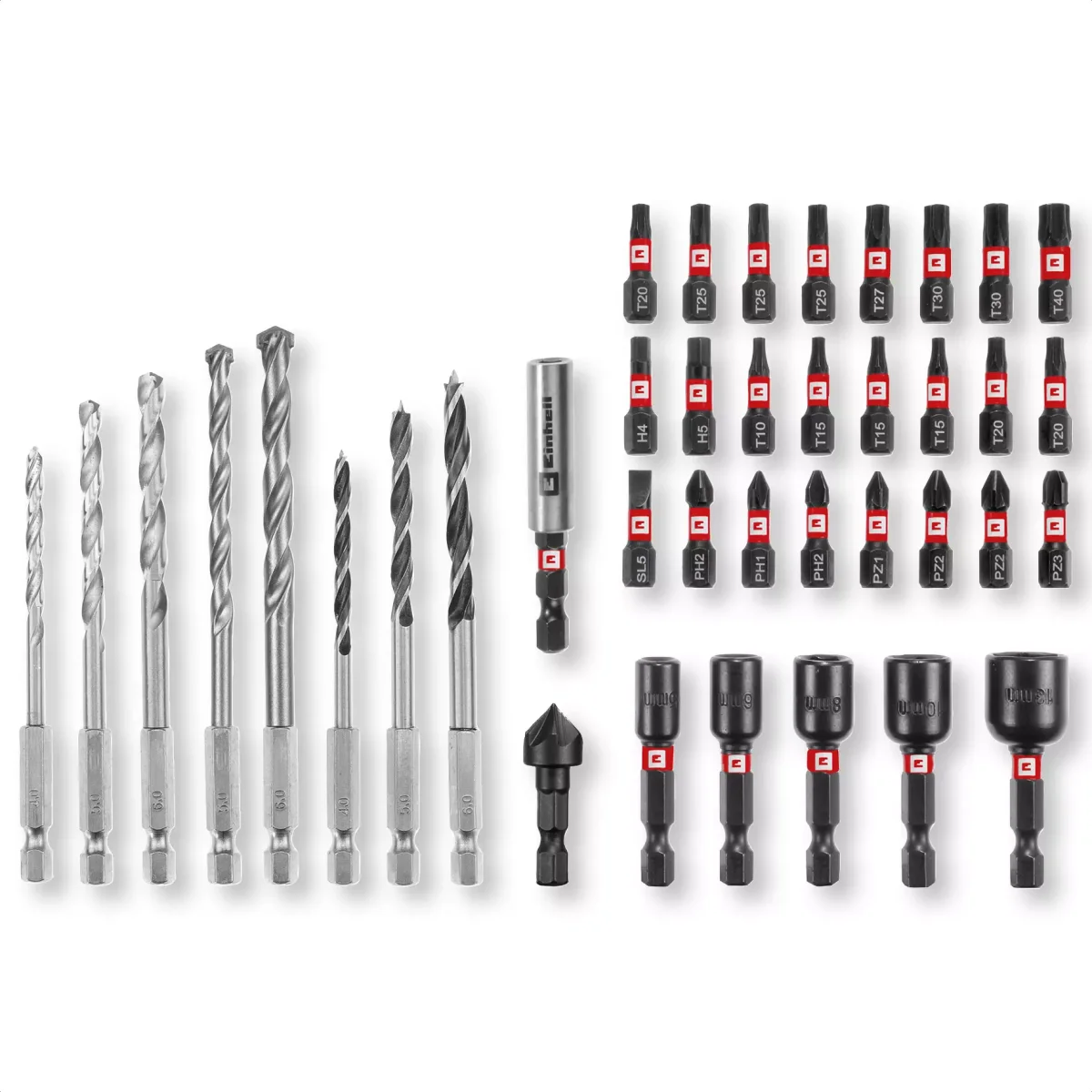 Juego de puntas y brocas 39pcs M-CASE LS Einhell 49108759 - Imagen 3