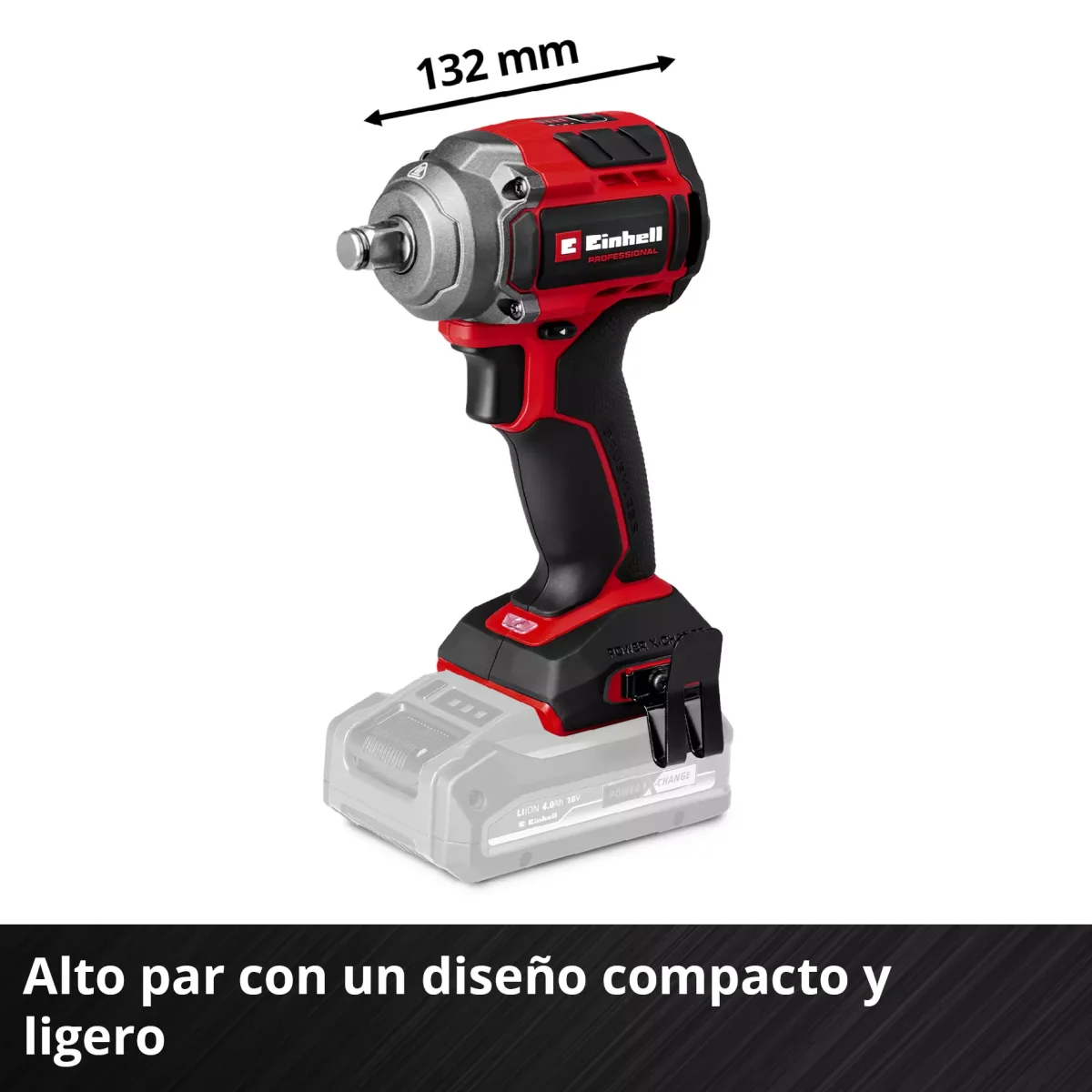 Llave de impacto 18V 350Nm Einhell TP-CW 18/350-C Li BL - Solo - Imagen 8