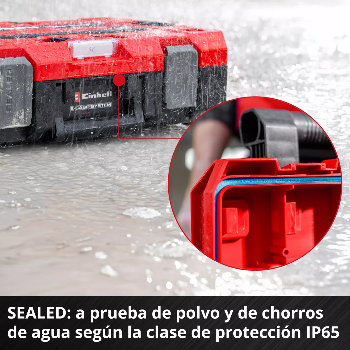 Maletín Einhell E-Case S-F SEALED - Imagen 7