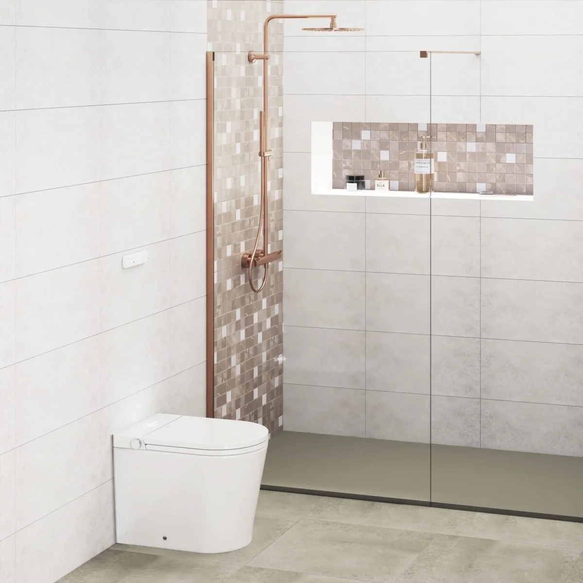 Inodoro Japonés con Smart Cleaning Mizubath Rada Suelo Blanco - Imagen 7