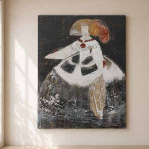 Cuadro Menina Vintage