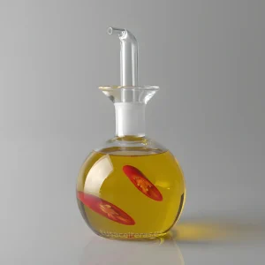 Aceitera de vidrio soplado Bola