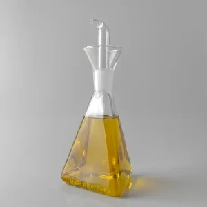 Aceitera de vidro soplado Pirámide 180 ml