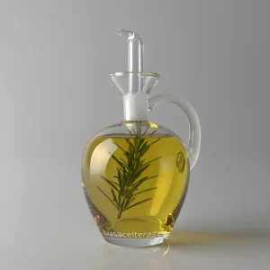 Aceitera de vidrio soplado Xara 450 ml