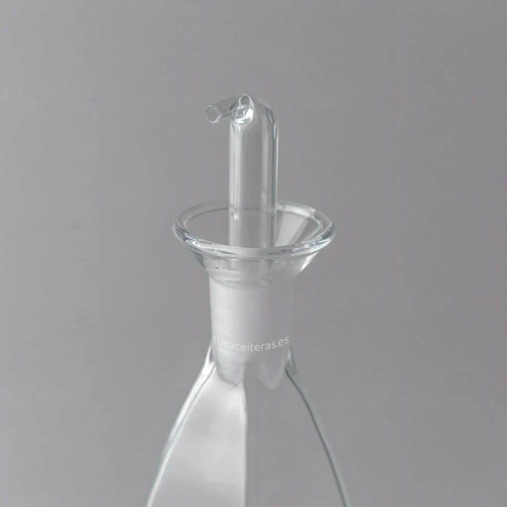 Aceitera de vidrio soplado Zenith 250 ml - Imagen 4