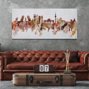 Cuadro Madrid Skyline C