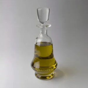 Aceitera Vintage de vidrio soplado 250ml