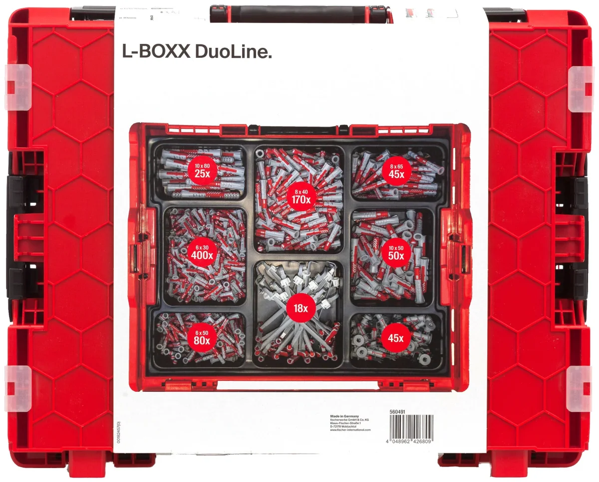 L-BOXX Surtido DuoLine 833 unidades Fischer - Imagen 3