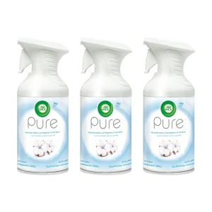 Ambientador spray AirWick Pure perfume Algodón Suave 250ml