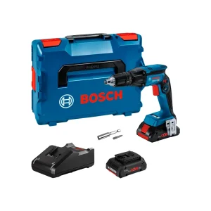 Atornillador para pladur a batería 18V 2bat 4Ah + Cargador + Maletín Bosh GTB 18V-45