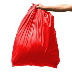 Bolsas Rojas Extra Fuertes 32×40