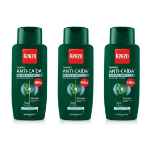 Champú anti caída Kerzo refrescante 400ml